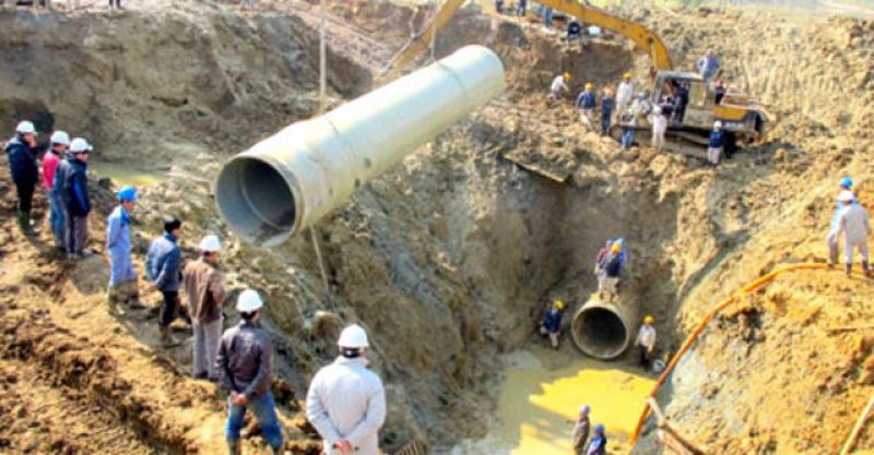 Bắt 2 bị can liên quan đến vụ vỡ đường ống nước sông Đà 