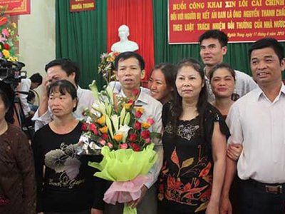 Ông Nguyễn Thanh Chấn đã chính thức được 'sạch tội' 