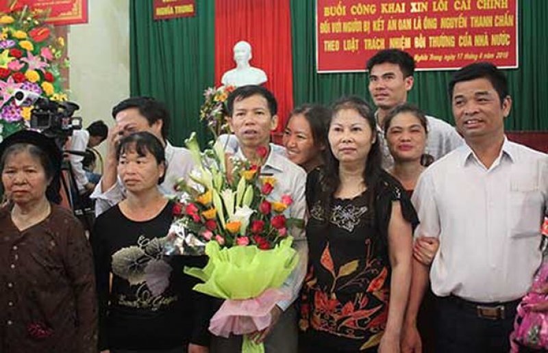 Ông Nguyễn Thanh Chấn đã chính thức được 'sạch tội' 